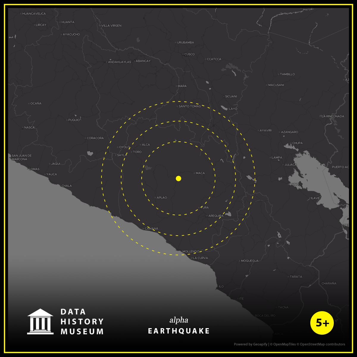 DHMα: M5+ Quake us6000h4z7 NFT on Algorand