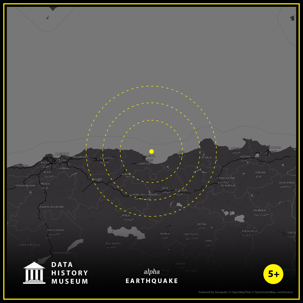 DHMα: M5+ Quake us6000h5zu NFT on Algorand