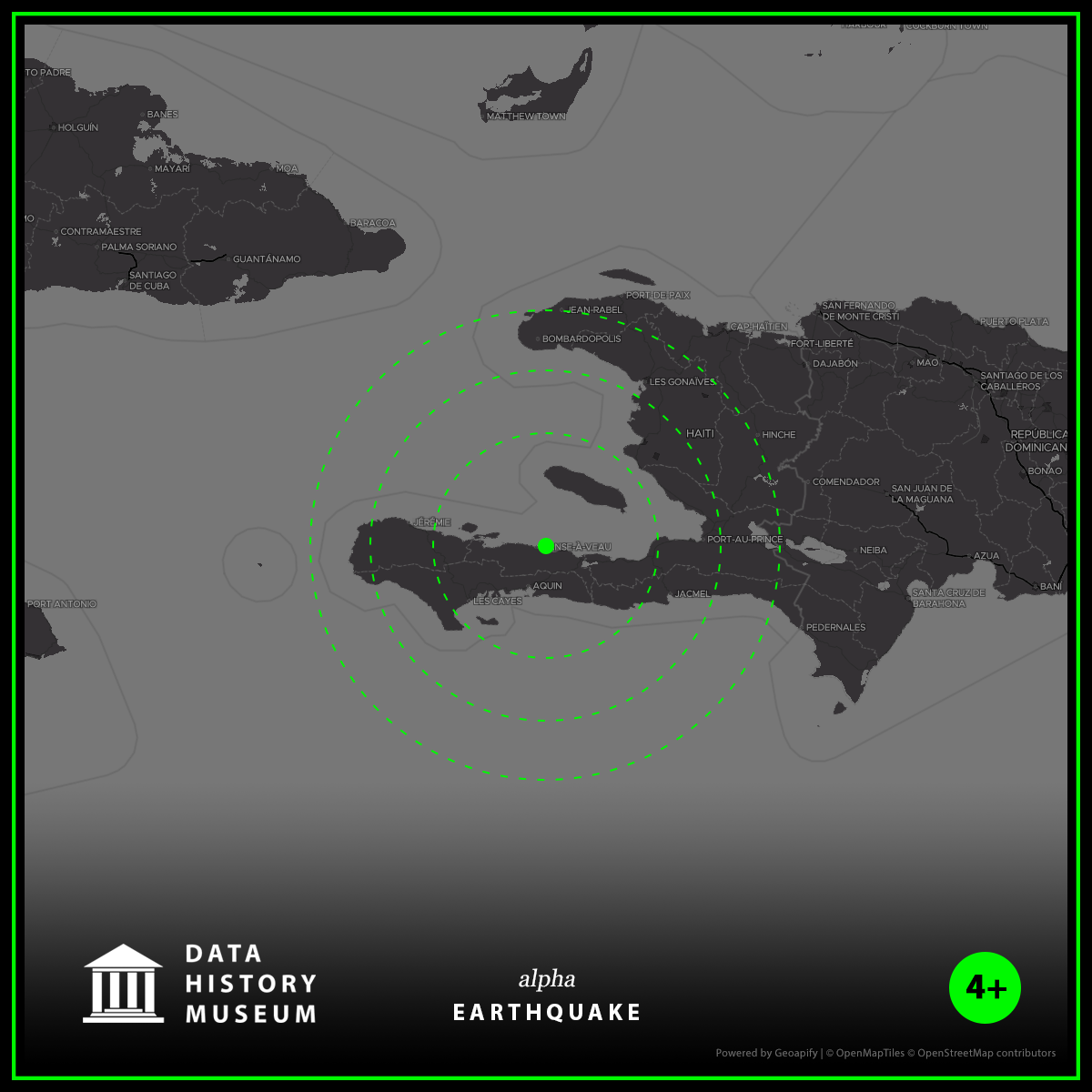 DHMαα: M4.3 Quake us7000gg1t NFT on Algorand
