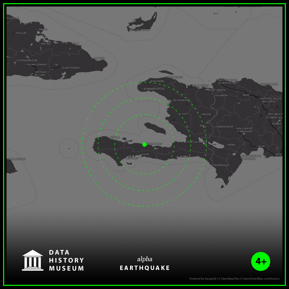DHMαα: M4.3 Quake us7000gg3e NFT on Algorand