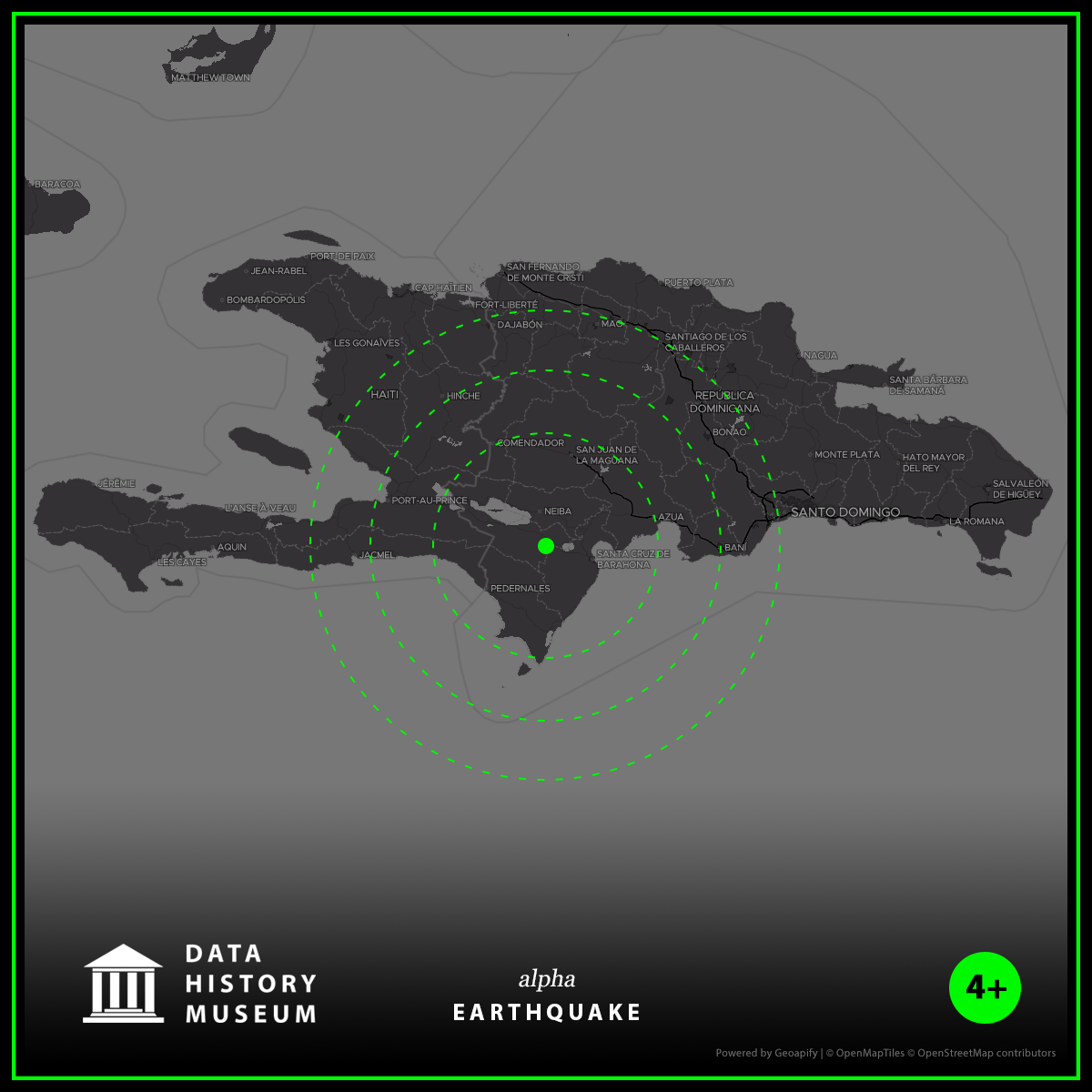 DHMαα: M4.3 Quake us7000ggcc NFT on Algorand